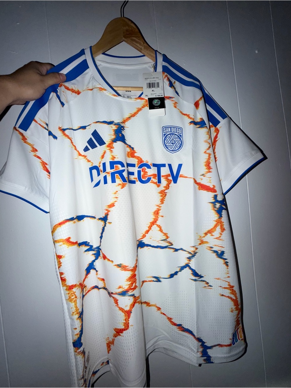 Adidas San Diego Jersey Size XL